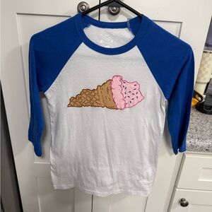 Soia & Kyo Kids Long Sleeve Shirt with Ice Cream Design